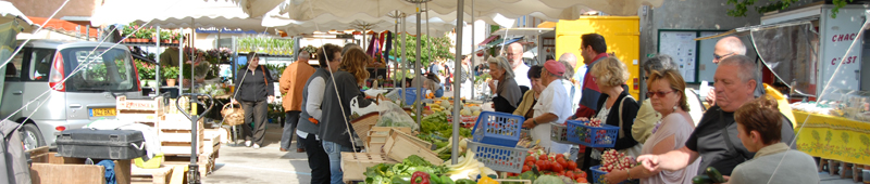 markt in zuid frankrijk